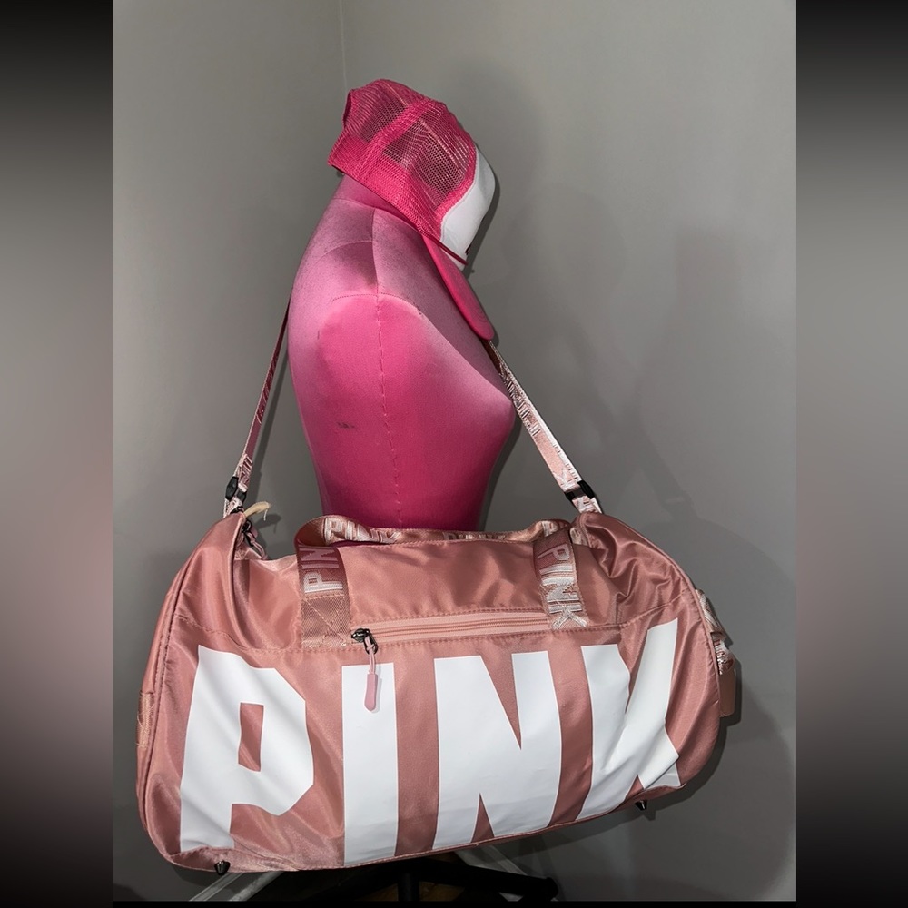 Duffle bag new weekend gym bag large new light pink